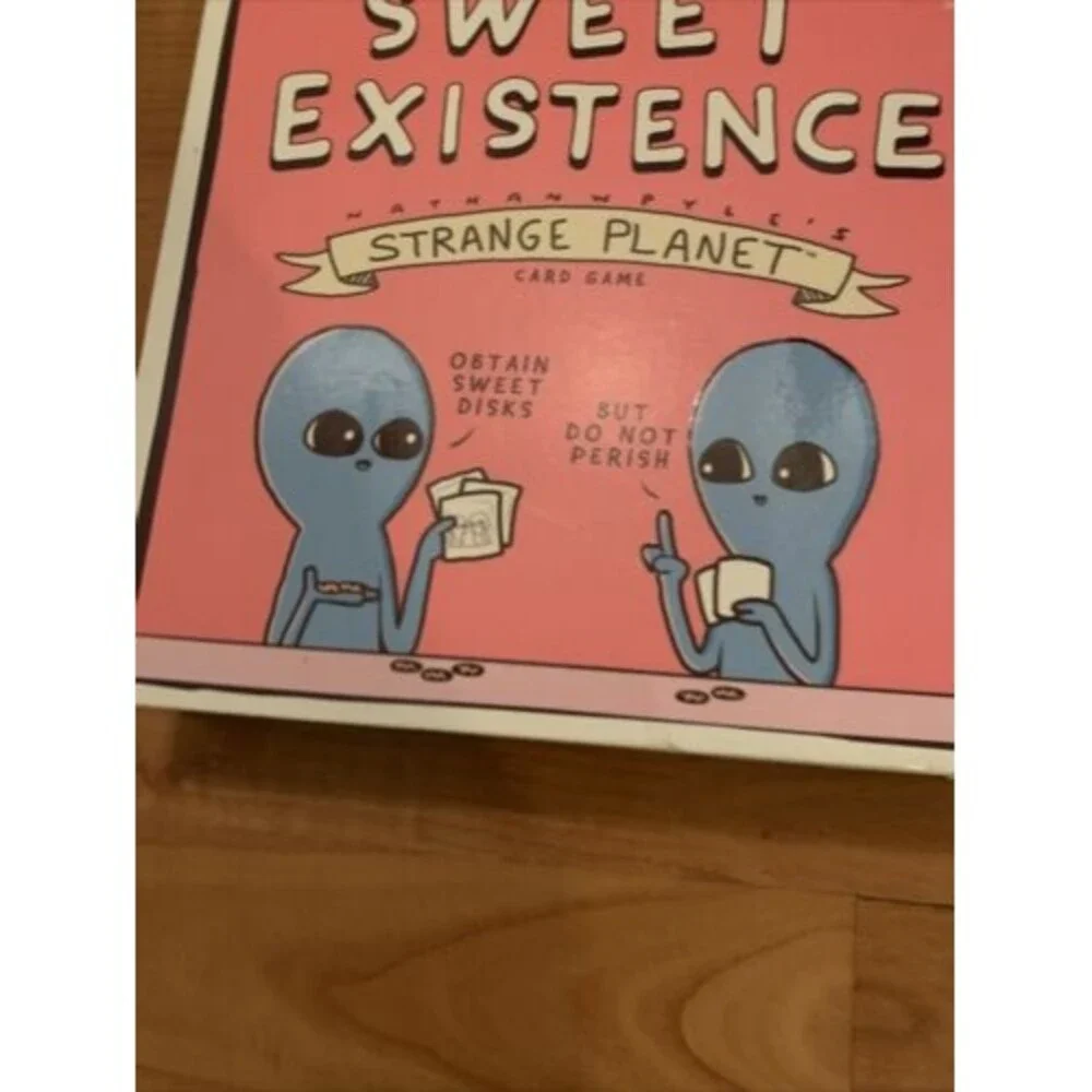 Hasbro Sweet Existence Nathan Pyle's Strange Planet Card Game